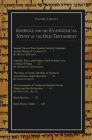 Journal for the Evangelical Study of the Old Testament, 2.1 Cover Image