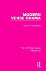 Modern Verse Drama (Critical Idiom Reissued) Cover Image