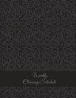 Weekly Cleaning Schedule: Black Classic Mandala, Household Chores List, Cleaning Routine Weekly Cleaning Checklist Large Size 8.5