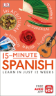 15-Minute Spanish: Learn in Just 12 Weeks Cover Image