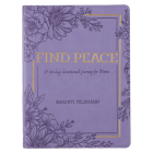 Find Peace for Moms, 365 Daily Devotions, Faux Leather Cover Image