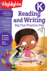 Kindergarten Reading and Writing Big Fun Practice Pad (Highlights Big Fun Practice Pads) By Highlights Learning (Created by) Cover Image