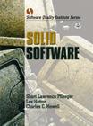 Solid Software (Software Quality Institute) By Shari Pfleeger, Les Hatton, Charles Howell Cover Image