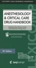 Anesthesiology & Critical Care Drug Handbook: Including Select Disease States & Perioperative Management Cover Image