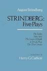 Strindberg: Five Plays Cover Image