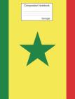 Senegal Composition Notebook: Graph Paper Book to write in for school, take notes, for kids, students, teachers, homeschool, Senegalese Flag Cover By Country Flag Journals Cover Image