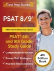 PSAT 8/9 Prep with Practice Tests: PSAT 8th and 9th Grade Study Guide [4th Edition Book] By Joshua Rueda Cover Image