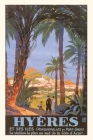 Vintage Journal Hyeres Travel Poster By Found Image Press (Producer) Cover Image
