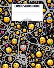 Composition Book: Emoji; college ruled; 50 sheets/100 pages; 8