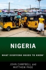 Nigeria: What Everyone Needs to Know(r) By John Campbell, Matthew T. Page Cover Image
