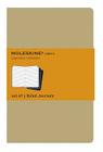 Moleskine Cahier Journal (Set of 3), Large, Ruled, Kraft Brown, Soft Cover (5 x 8.25): set of 3 Ruled Journals (Cahier Journals) By Moleskine Cover Image