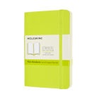 Moleskine Classic  Notebook, Pocket, Plain, Lemon Green, Soft Cover (3.5 x 5.5) By Moleskine Cover Image