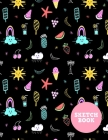 Sketch Book: Cute Note Pad for Drawing, Writing, Painting, Sketching or Doodling - Art Supplies for Kids, Boys, Girls, Teens Who Wa By Sedliz Drawing Cover Image