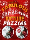 Fabulous Christmas Picture Puzzles: Spot the Difference Book. Picture Search and Compare Pictures Book Cover Image