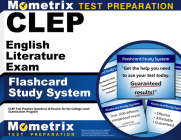 CLEP English Literature Exam Flashcard Study System: CLEP Test Practice Questions & Review for the College Level Examination Program By Mometrix College Credit Test Team (Editor) Cover Image