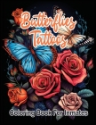 Butterflies Tattoos Coloring Book for Inmates Cover Image
