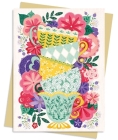 Jenny Zemanek: Teacups Greeting Card Pack: Pack of 6 (Greeting Cards) By Flame Tree Studio (Created by) Cover Image