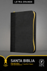 Santa Biblia Ntv, Edición Zíper Con Referencias, Letra Grande By Tyndale (Created by) Cover Image
