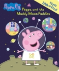 Peppa Pig: Peppa and the Muddy Moon Puddles First Look and Find By Pi Kids Cover Image