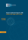 Dispute Settlement Reports 1998: Volume 8, Pages 3325-3764 (World Trade Organization Dispute Settlement Reports) By World Trade Organization (Editor) Cover Image