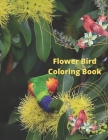 Flower Birds Coloring Book: Birds and Flowers Master Piece By Av Publishing Cover Image