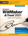 Quicken Willmaker & Trust 2021: Book & Software Kit Cover Image