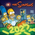 The Simpsons 2025 Wall Calendar Cover Image