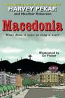 Macedonia: What Does It Take to Stop a War? By Harvey Pekar, Heather Roberson, Ed Piskor (Illustrator) Cover Image