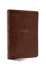 Nrsv, Catholic Bible, Thinline Edition, Leathersoft, Brown, Comfort Print: Holy Bible By Catholic Bible Press Cover Image