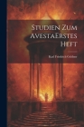 Studien Zum Avesta erstes heft Cover Image