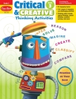 Critical and Creative Thinking Activities, Grade 3 Teacher Resource Cover Image