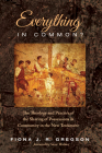 Everything in Common? By Fiona J. R. Gregson, Steve Walton (Foreword by) Cover Image