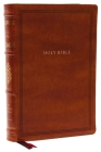 Kjv, Wide-Margin Reference Bible, Sovereign Collection, Leathersoft, Brown, Red Letter, Comfort Print: Holy Bible, King James Version By Thomas Nelson Cover Image