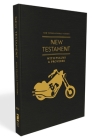 Niv, New Testament with Psalms and Proverbs, Pocket-Sized, Paperback, Black Motorcycle, Comfort Print By Zondervan Cover Image