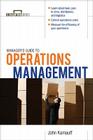 Manager's Guide to Operations Management (Briefcase Books) Cover Image