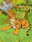 Tigri Libro da Colorare 1 By Nick Snels Cover Image