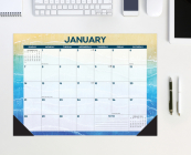 Beach 2024 17 X 12 Desk Pad By Willow Creek Press Cover Image