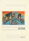 Vintage Lined Notebook Greetings from Chicago, Illinois Cover Image