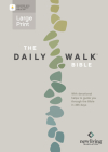 The Daily Walk Bible Large Print NLT (Softcover, Filament Enabled) Cover Image