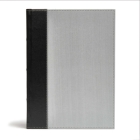 CSB Study Bible, Gray/Black Cloth Over Board: Faithful and True Cover Image