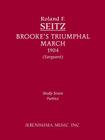Brooke's Triumphal March: Study Score Cover Image