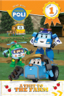 Read with Robocar Poli: A Visit to the Farm (Level 1: Starting Reader) Cover Image