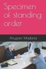 Specimen of standing order Cover Image