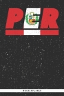 Per: Peru Wochenplaner mit 106 Seiten in weiß. Organizer auch als Terminkalender, Kalender oder Planer mit der peruanischen Cover Image