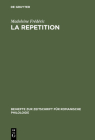 La repetition By Madeleine Frédéric Cover Image