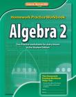 Algebra 2, Homework Practice Workbook (Merrill Algebra 2) By McGraw Hill Cover Image