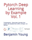 Pytorch Deep Learning by Example Vol. 1: Fundamentals - Grasp deep Learning from scratch like AlphaGo Zero within 40 days (3rd Edition) By Benjamin Young Cover Image