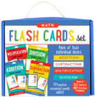 Math Flash Card Set: Addition, Subtraction, Multiplication, and Division Four-Deck Set  Cover Image