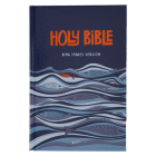 KJV Kids Bible, 40 Pages Full Color Study Helps, Presentation Page, Ribbon Marker, Holy Bible for Children Ages 8-12, Blue Hardcover Cover Image
