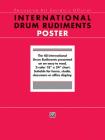 International Drum Rudiments: Poster By Rob Carson, Jay Wanamaker Cover Image
